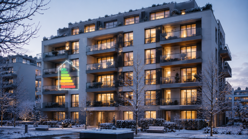 Copropriété rénovée énergétiquement avec suivi intelligent des consommations d'eau et d'énergie